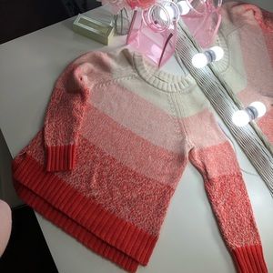 Aerie Pink Gradient Square Sweater